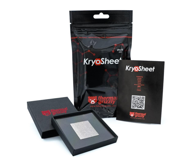 Thermal Grizzly KryoSheet 29 x 25 mm TG-KS-29-25 - 1156716 - zdjęcie